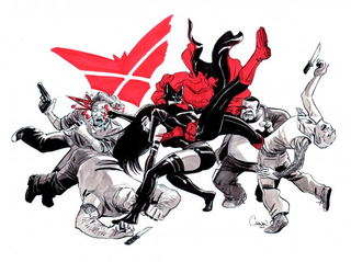 Illustration for article titled The Greatest X-Men Crossover and Mash-Up Art of All Time